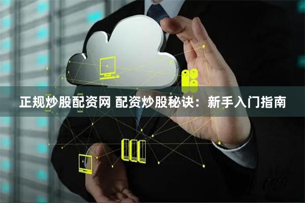 正规炒股配资网 配资炒股秘诀：新手入门指南